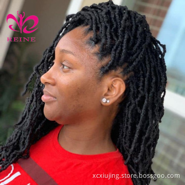 Wholesale  REINE 14" 36" 18 Inch Crochet Ombre 24 Inches  Locs Hair Faux Locs Synthetic Hair Extension Crochet Braiding Hair
